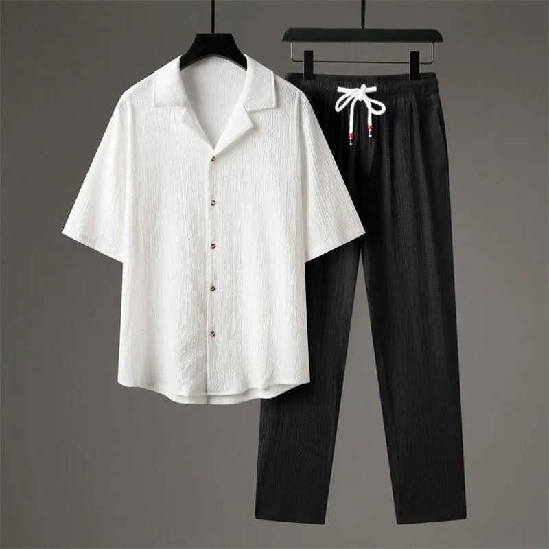 Oversized Linen - Two-Piece Set
