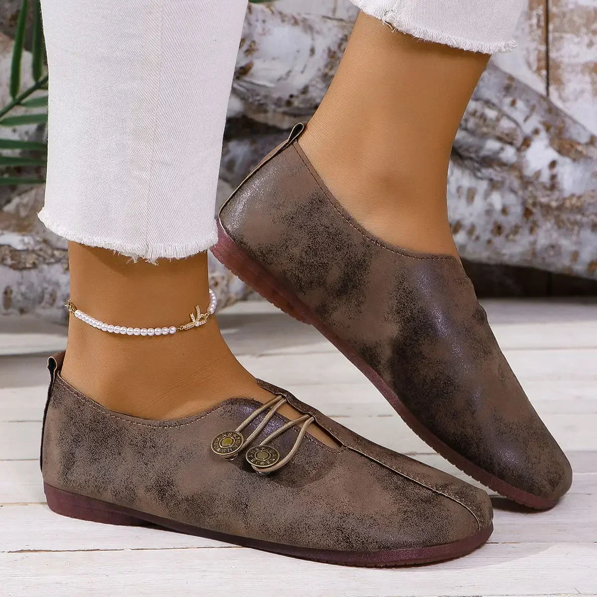 Classic Suede Slip-On - Loafers