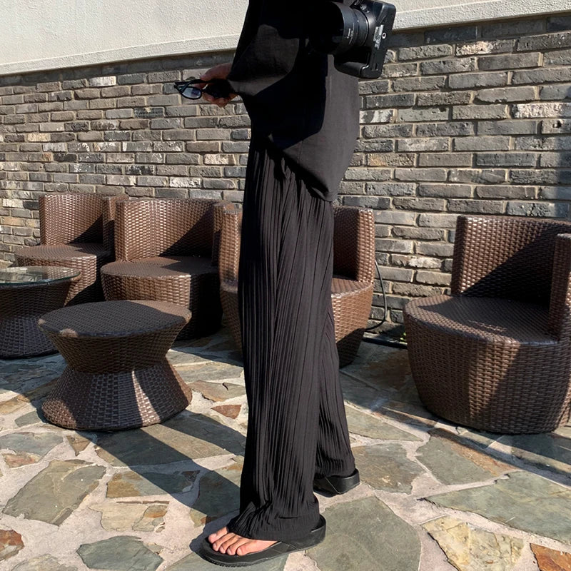 Palermo High-Waist Pleated - Trousers