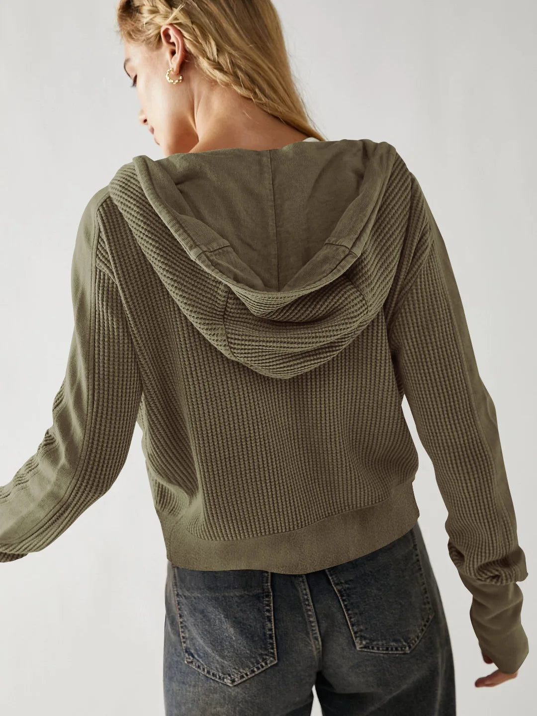 Cropped Pullover - Hoodie