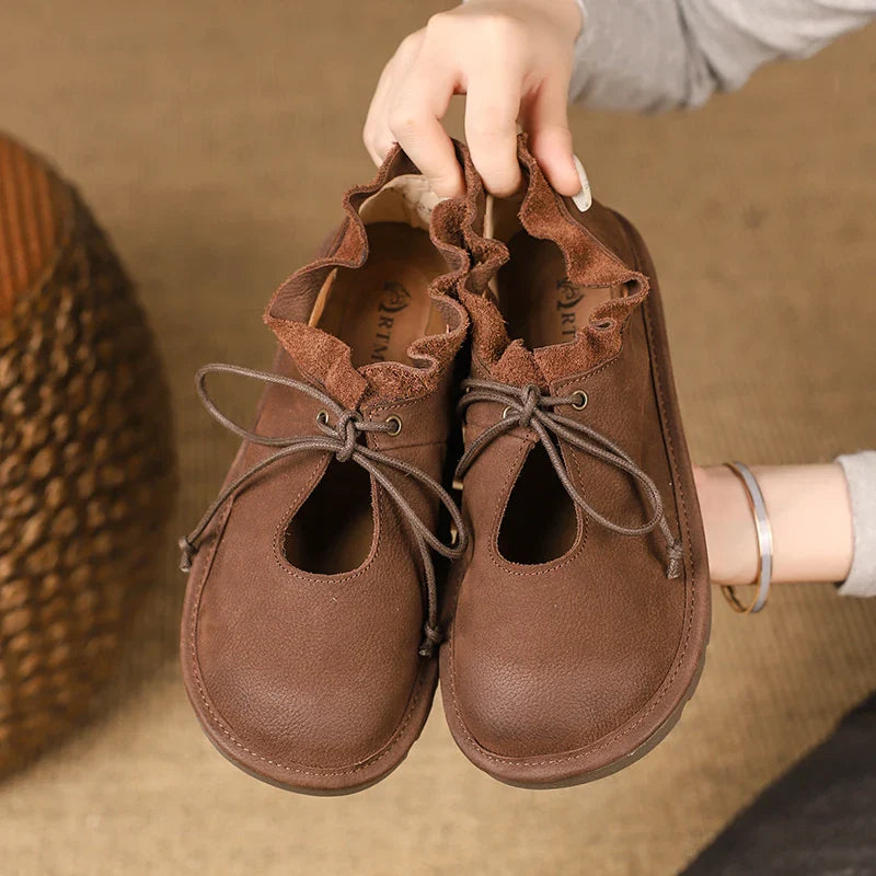 Genuine Leather - Flats