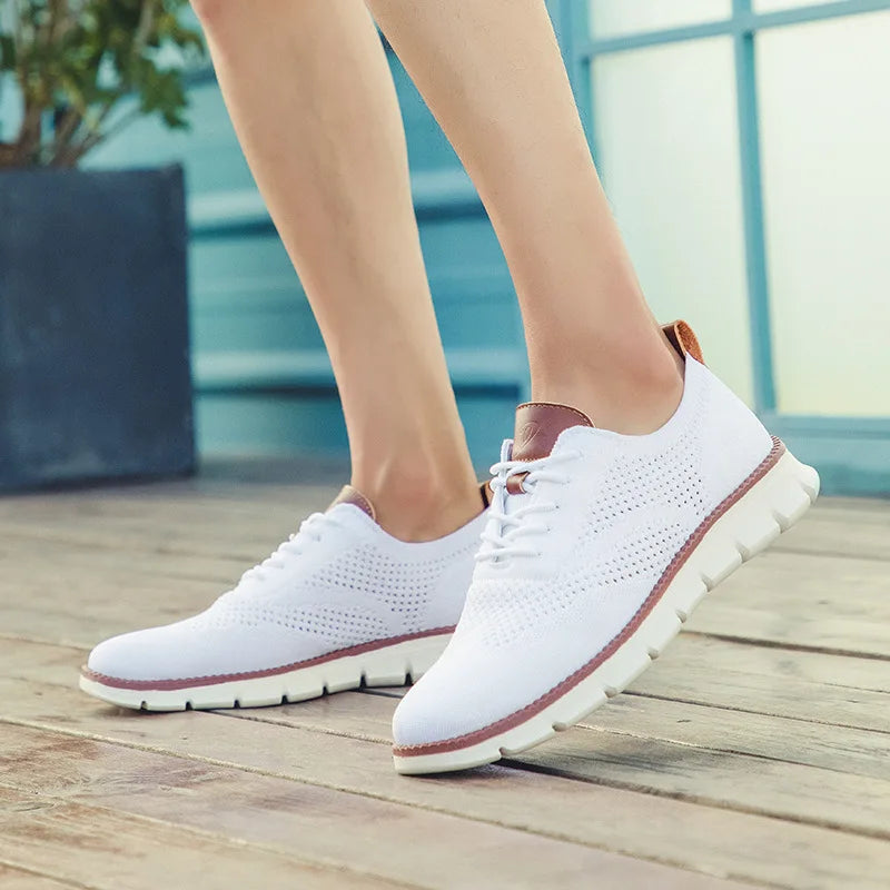 Leather Knit - Sneakers