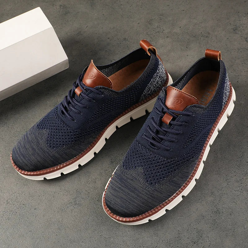 Leather Knit - Sneakers