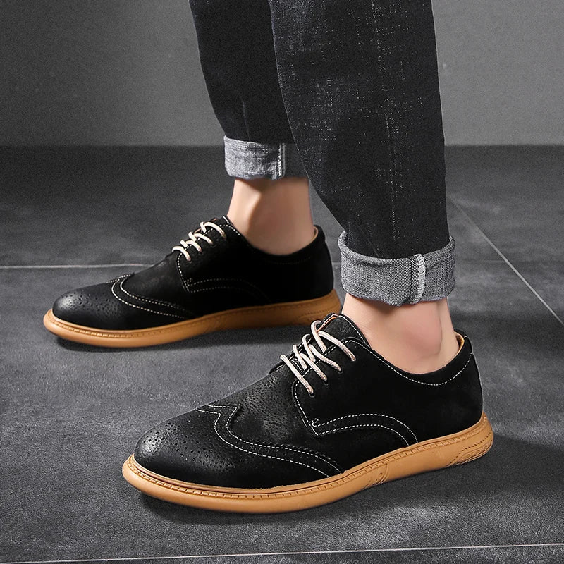 Green Leather - Shoes