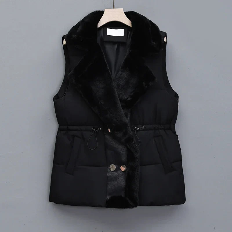 Lightweight Draped Layering - Vest