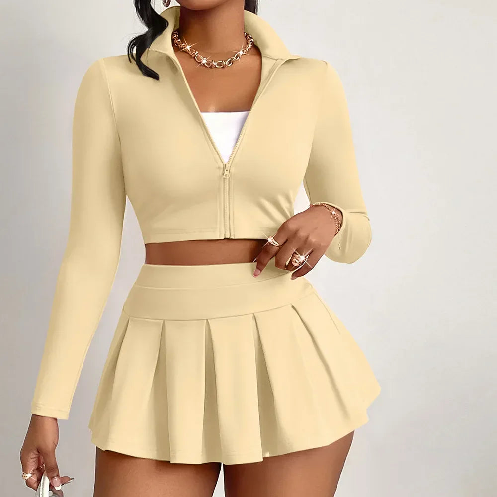 Active Skirt & Top - Two-Piece Set