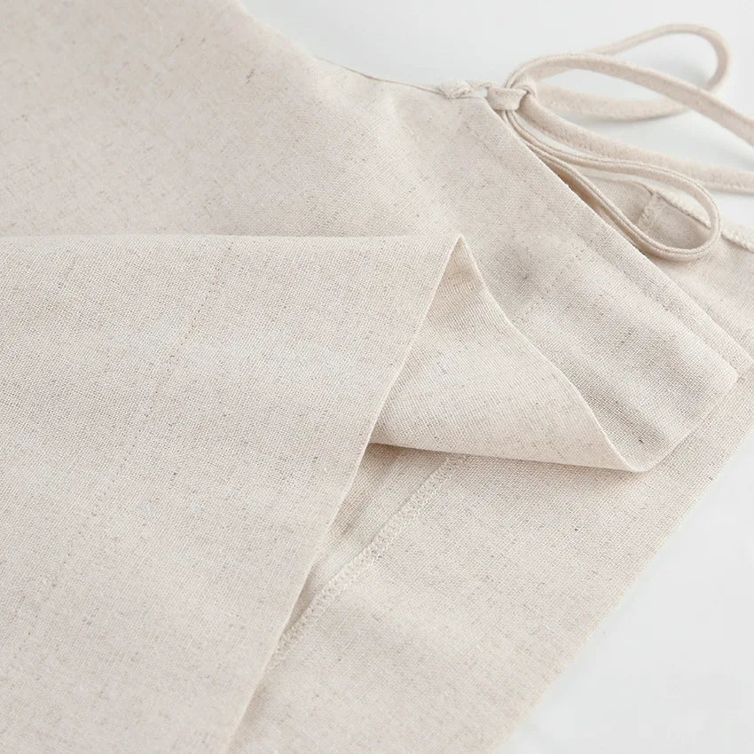 Linen Twin Set - Two-Piece Set