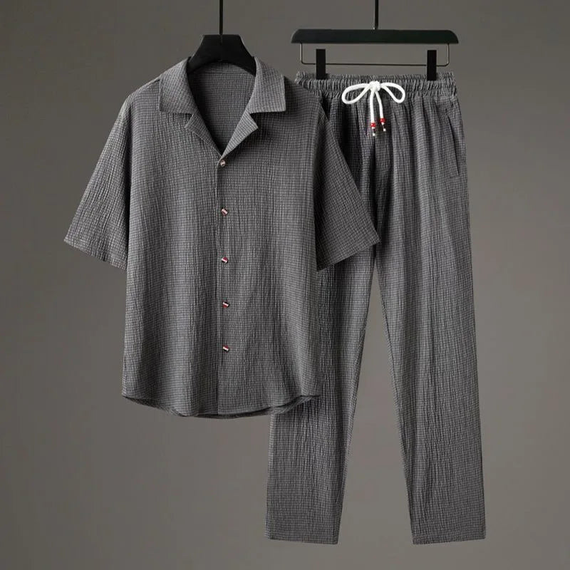 Oversized Linen - Two-Piece Set