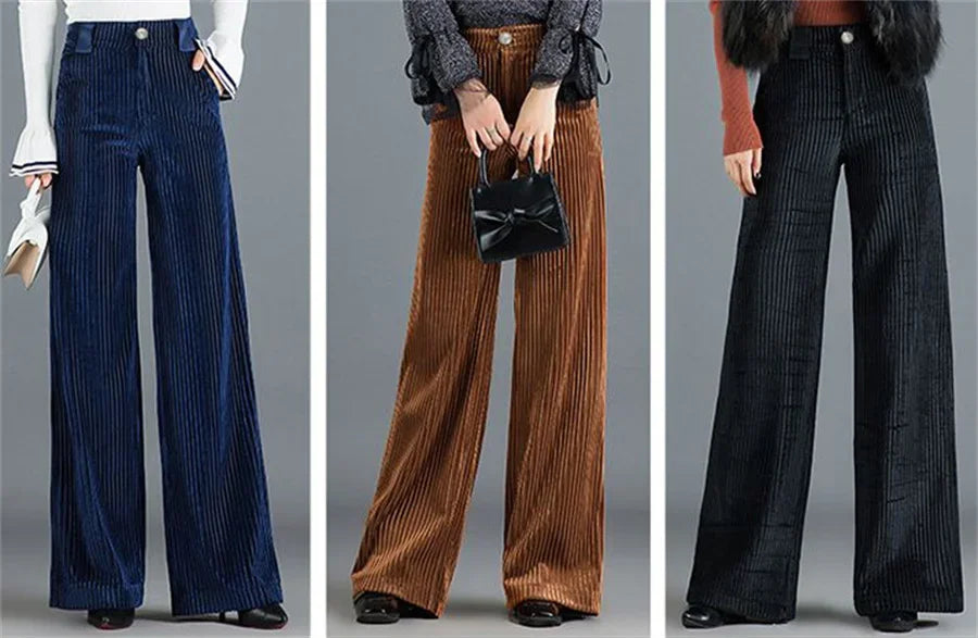 Wide Leg Palazzo - Pants