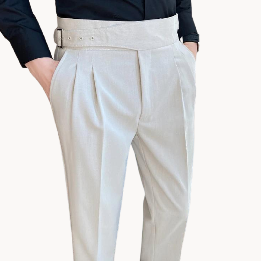 Seville Pleated Gurkha - Trousers CASA LARO MEN