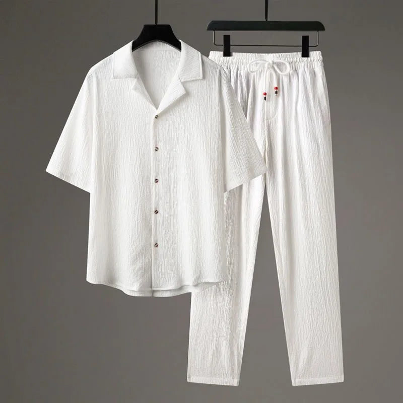 Oversized Linen - Two-Piece Set