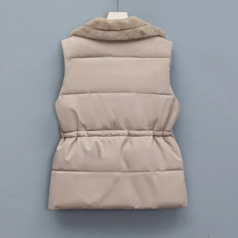 Lightweight Draped Layering - Vest