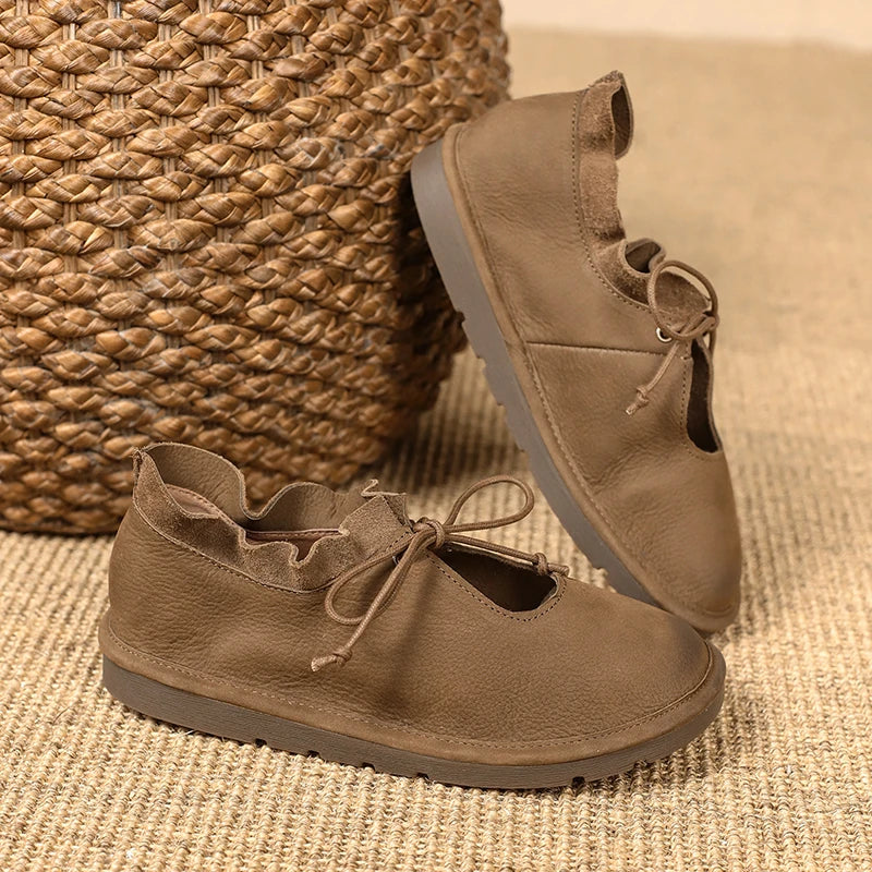 Genuine Leather - Flats