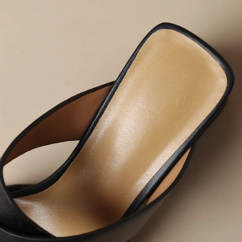 Avina Leather - Heels