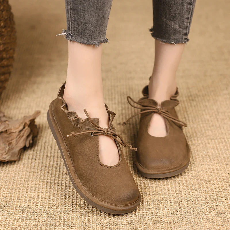 Genuine Leather - Flats