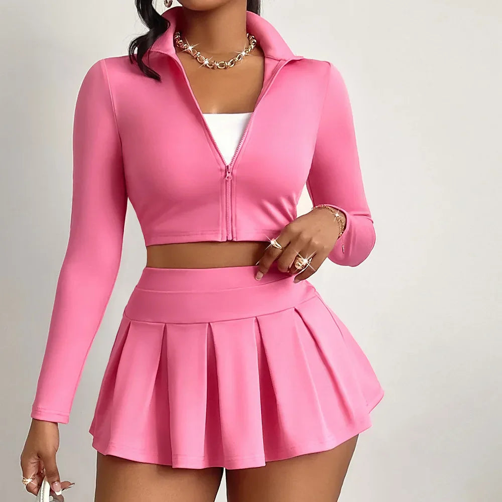 Active Skirt & Top - Two-Piece Set
