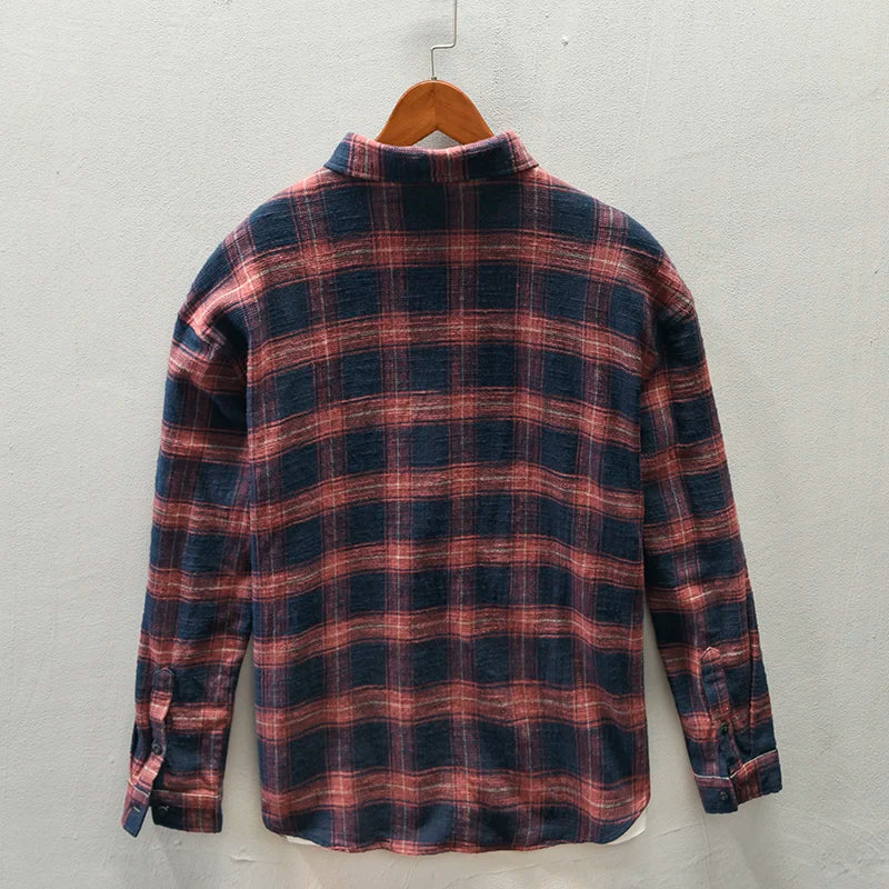 Plaid Button-Up - Shirt
