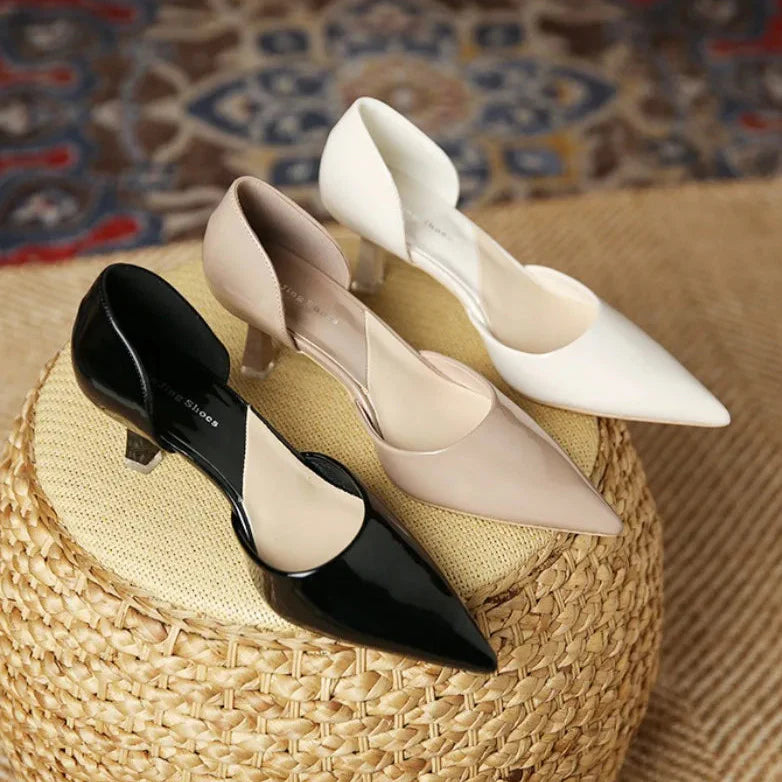 Aveline Leather - Heels