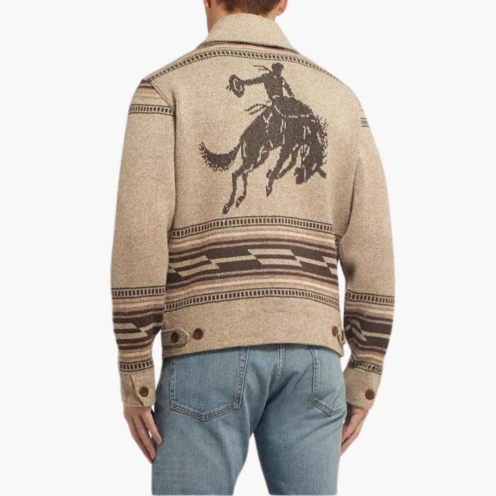 Shawl Collar Knit - Cardigan CASA LARO MEN