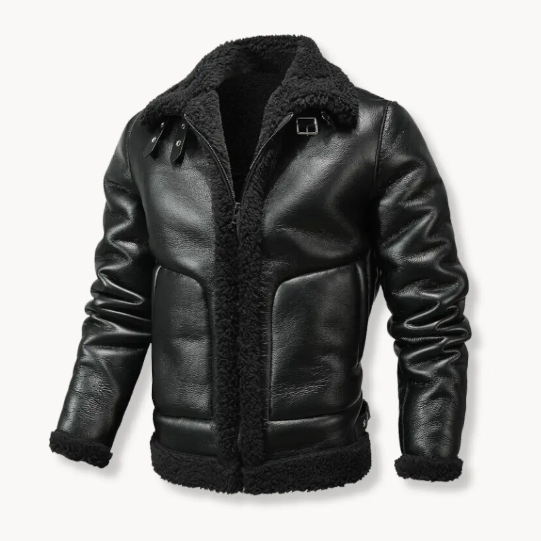 Shearling-Lined Leather - Jacket CASA LARO
