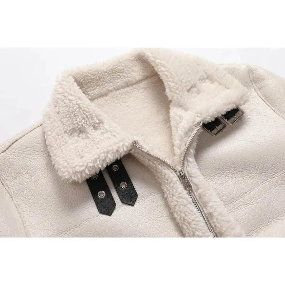 Shearling-Lined Leather - Jacket CASA LARO