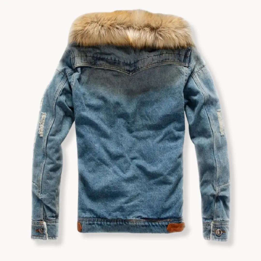 Sherpa-Lined Denim - Jacket CASA LARO