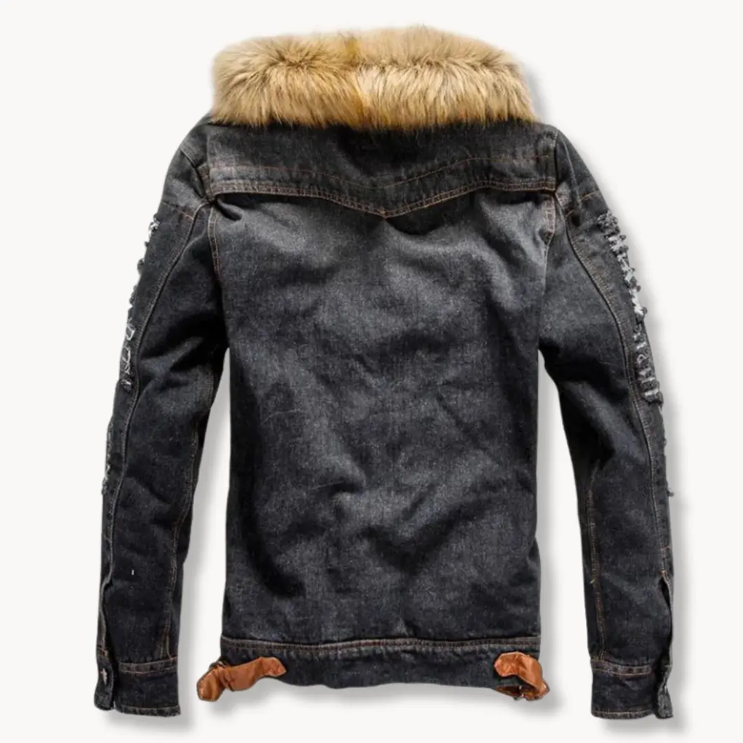 Sherpa-Lined Denim - Jacket CASA LARO