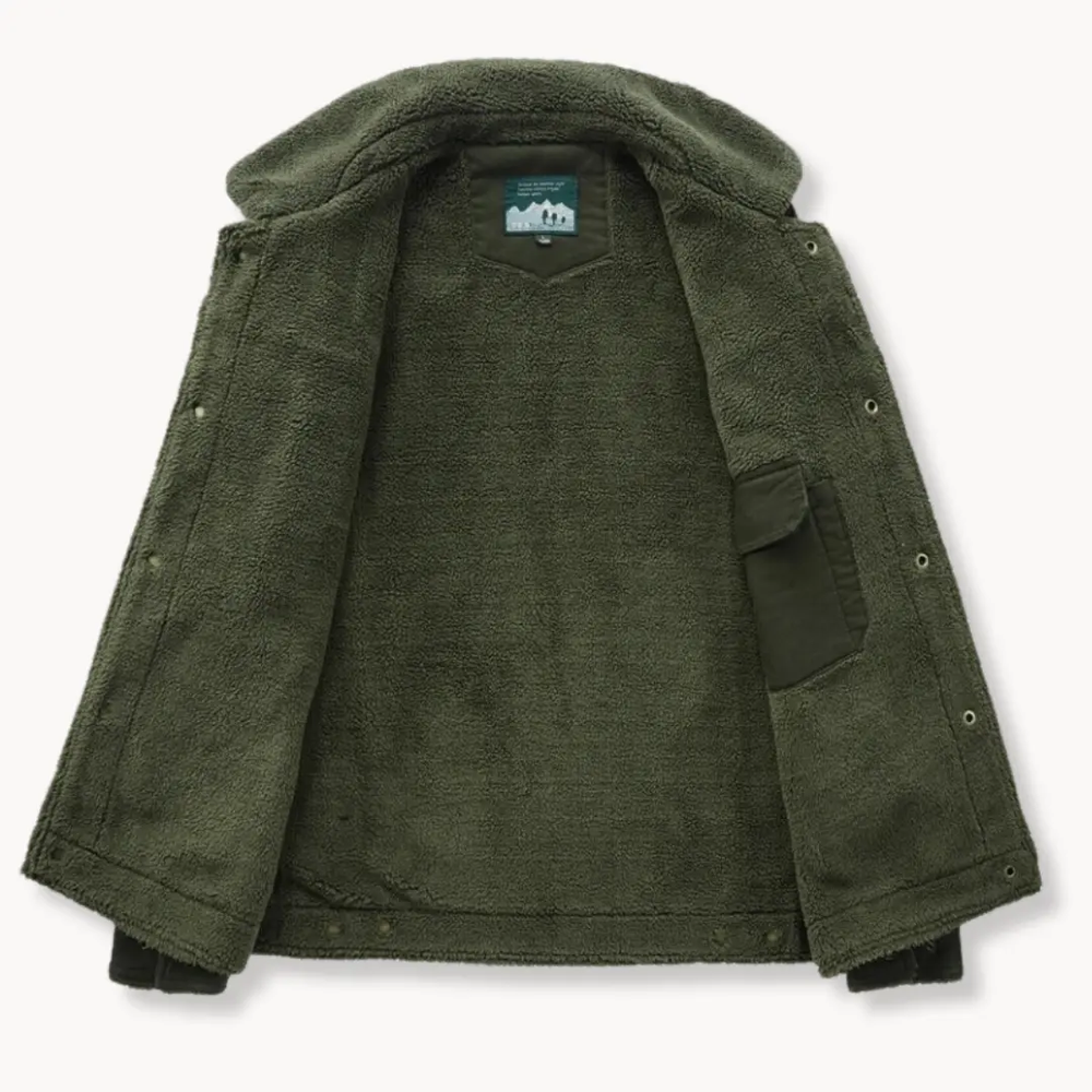 Sherpa Lined Faux Shearling - Jacket CASA LARO