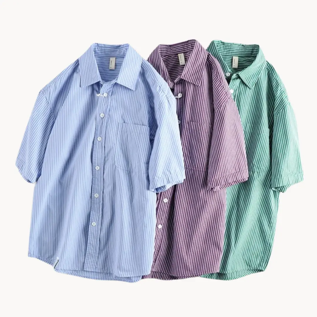 Short Sleeve Collared - Shirt CASA LARO