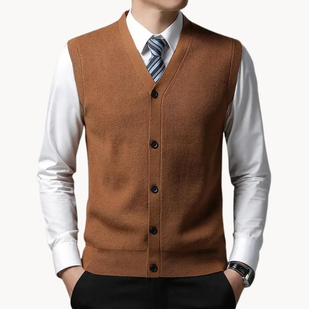 Sleeveless Knit - Sweater Vest CASA LARO