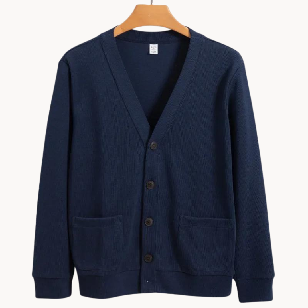 Soft Cotton Knit - Cardigan CASA LARO MEN