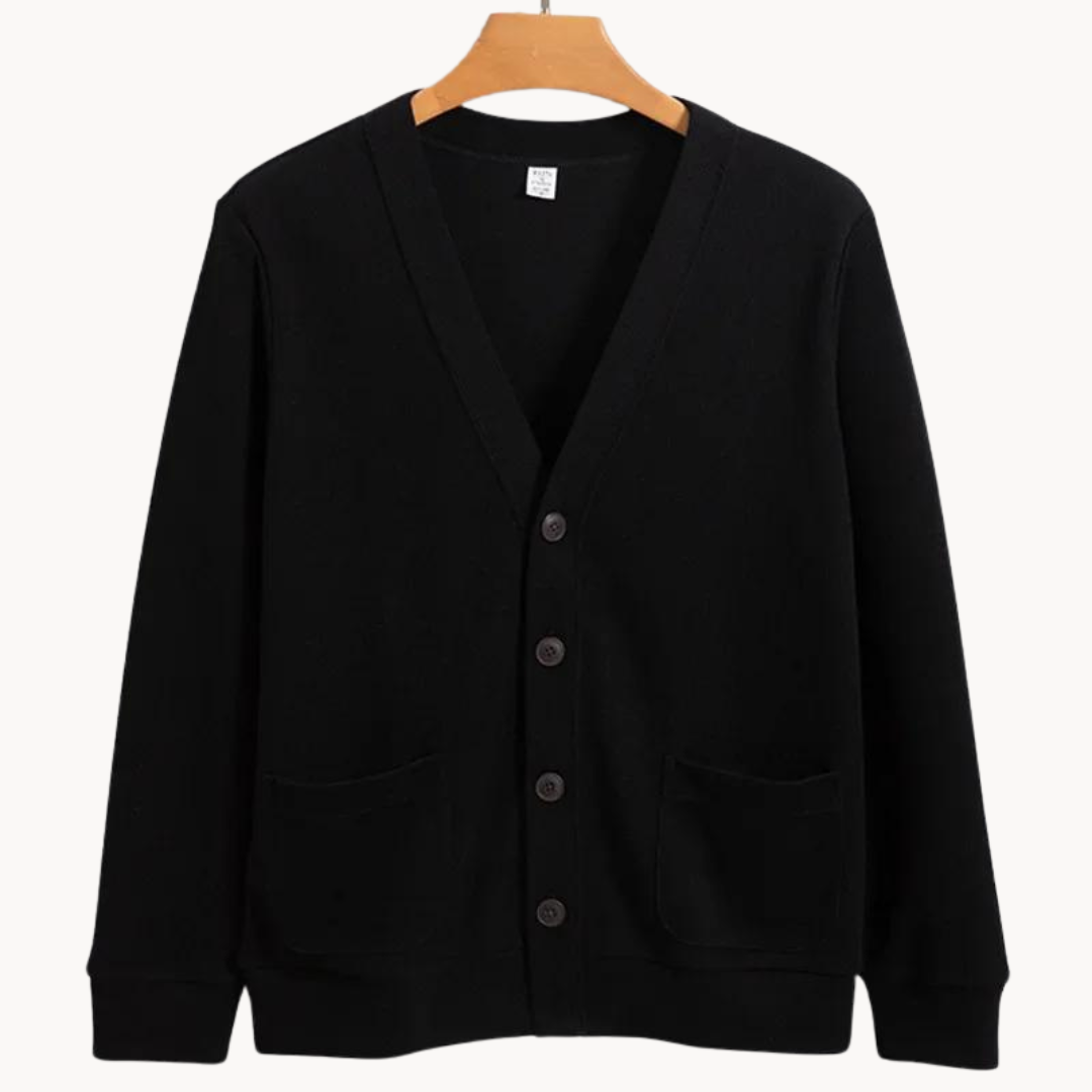 Soft Cotton Knit - Cardigan CASA LARO MEN