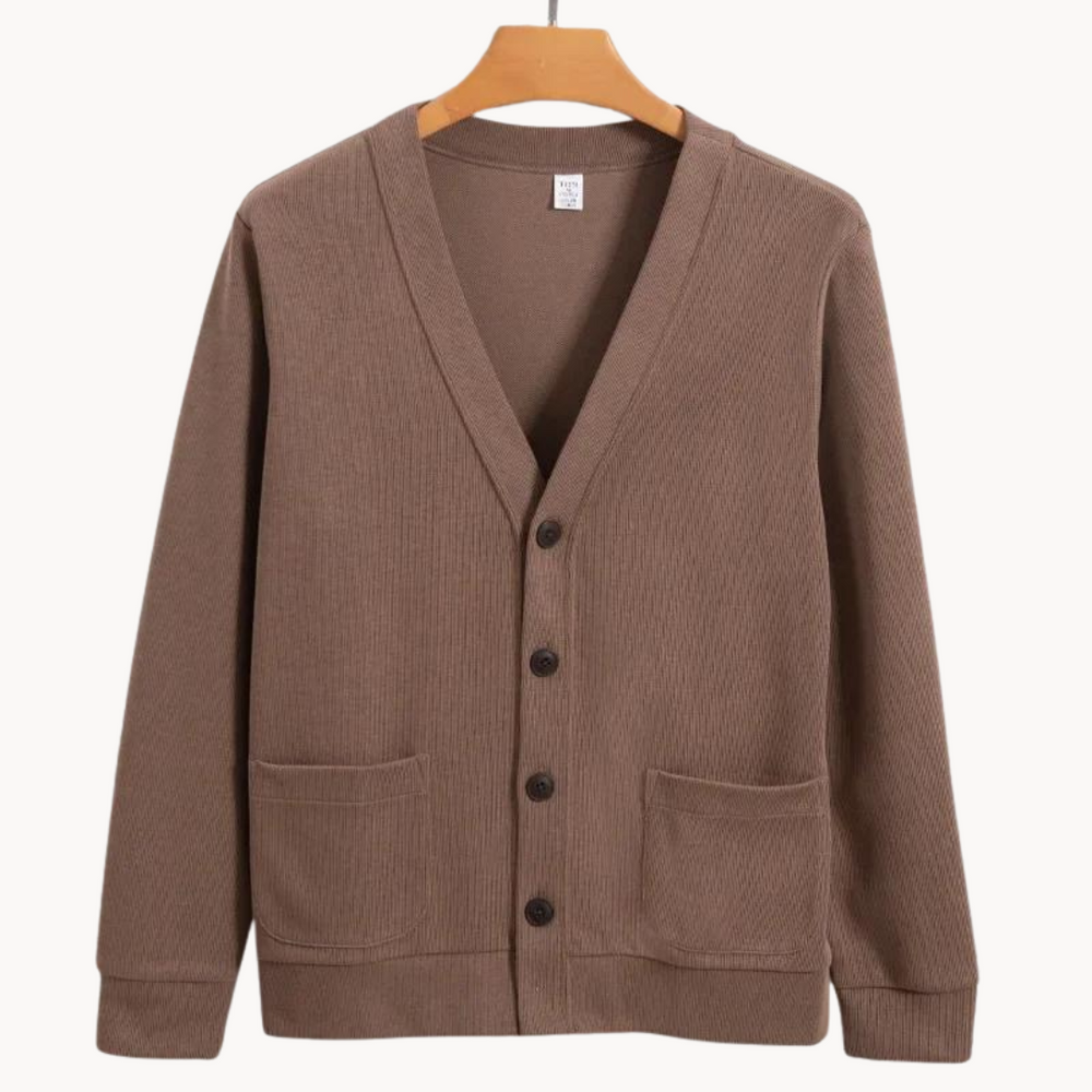Soft Cotton Knit - Cardigan CASA LARO MEN