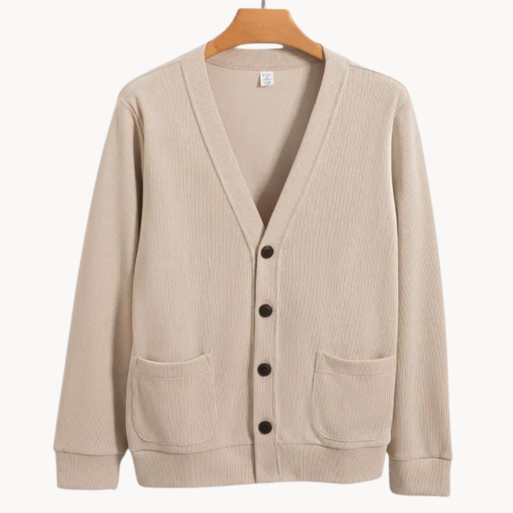 Soft Cotton Knit - Cardigan CASA LARO MEN