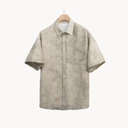 Soft Linen Camp Collar - Shirt CASA LARO