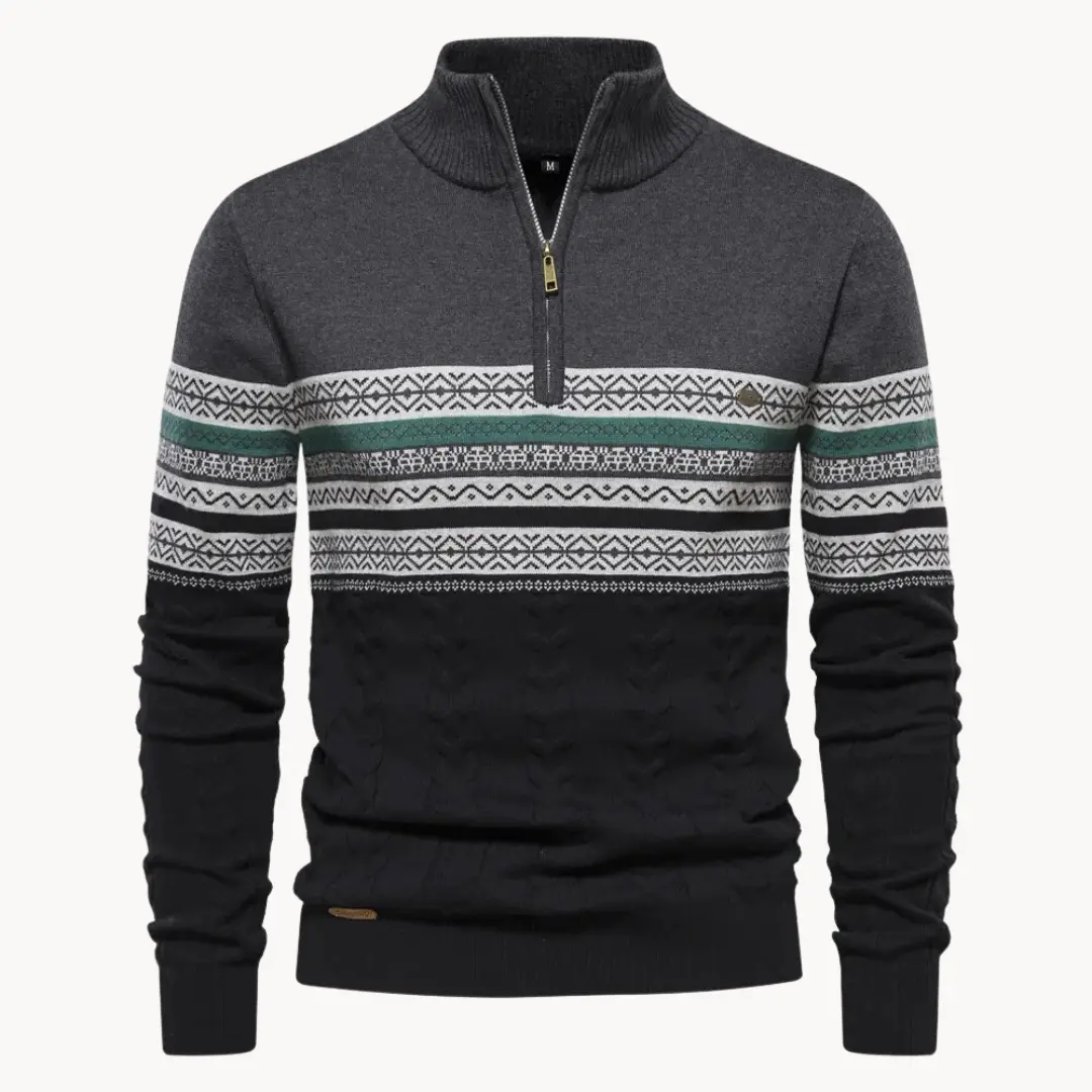 Soho Half-Zip Pullover - Sweater CASA LARO