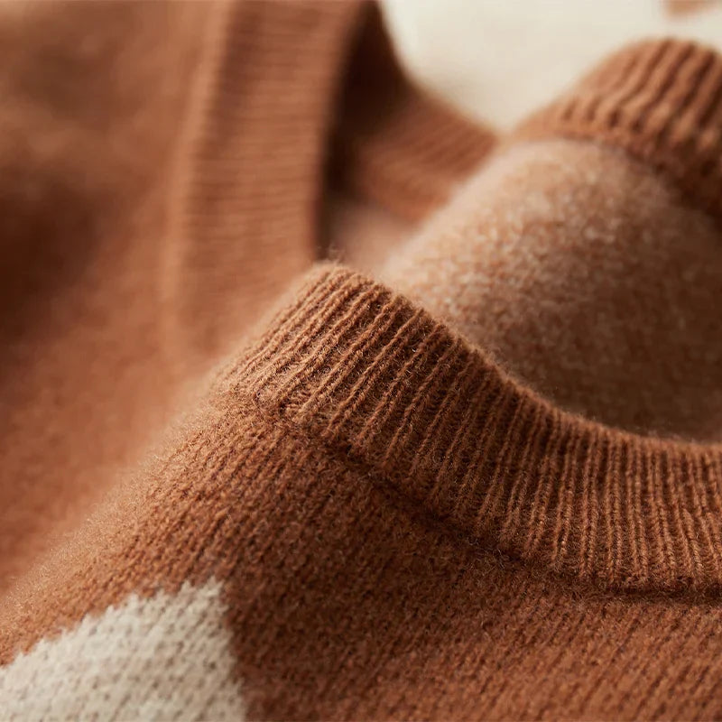 Solano Geometric Knit - Sweater CASA LARO