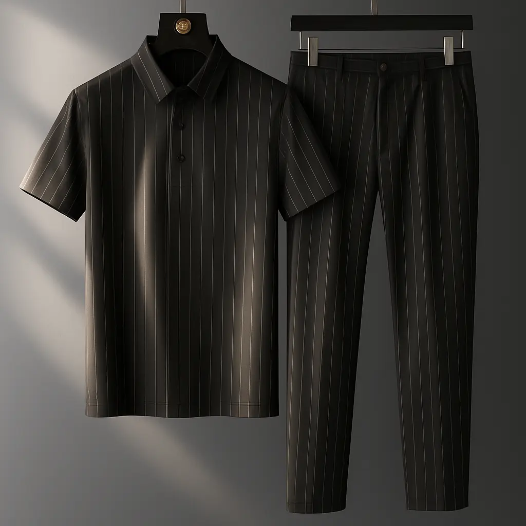 Solari Tailored Polo - Two-Piece Set CASA LARO