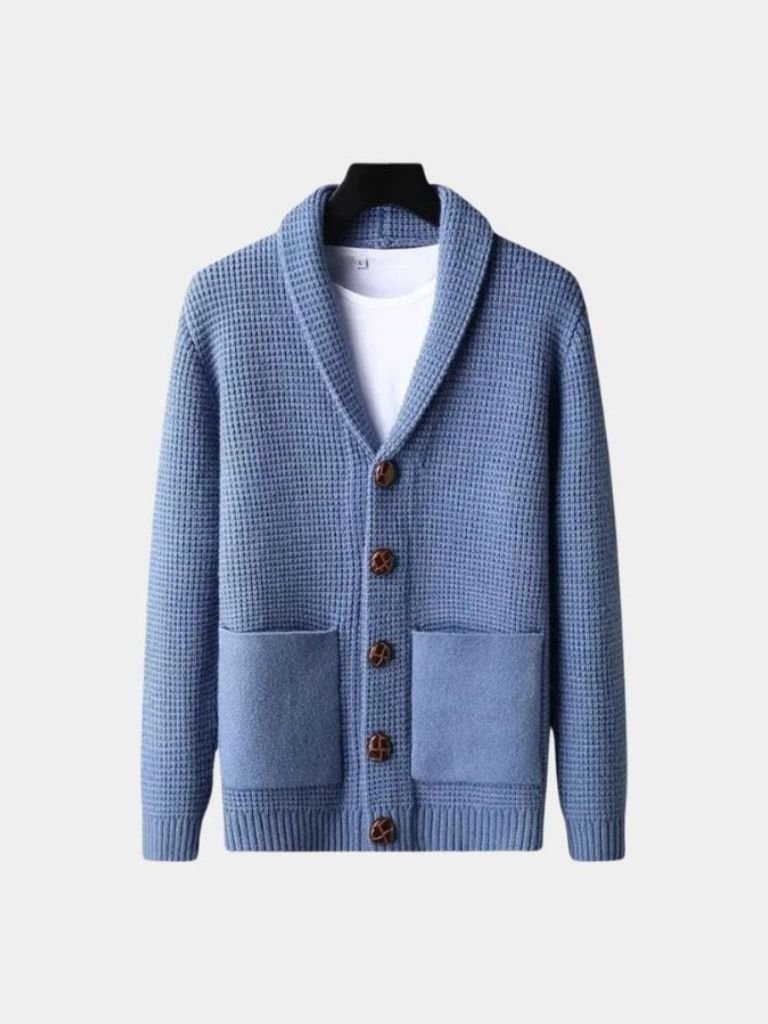 Sophisticated Winter Wool Cardigan - Casa  Laro CASA LARO