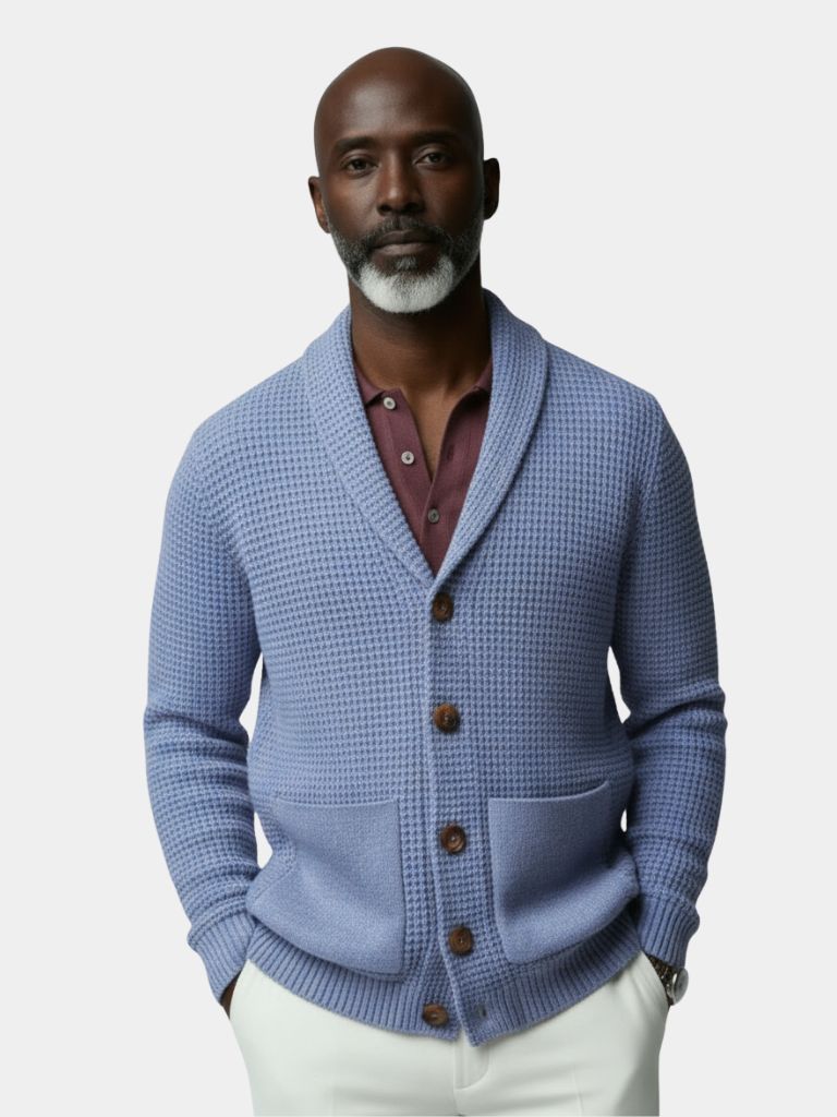 Sophisticated Winter Wool Cardigan - Casa  Laro CASA LARO