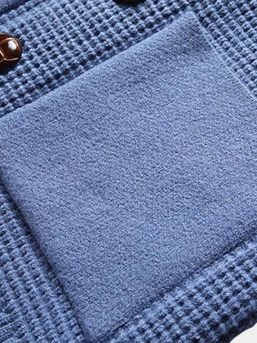 Sophisticated Winter Wool Cardigan - Casa  Laro CASA LARO