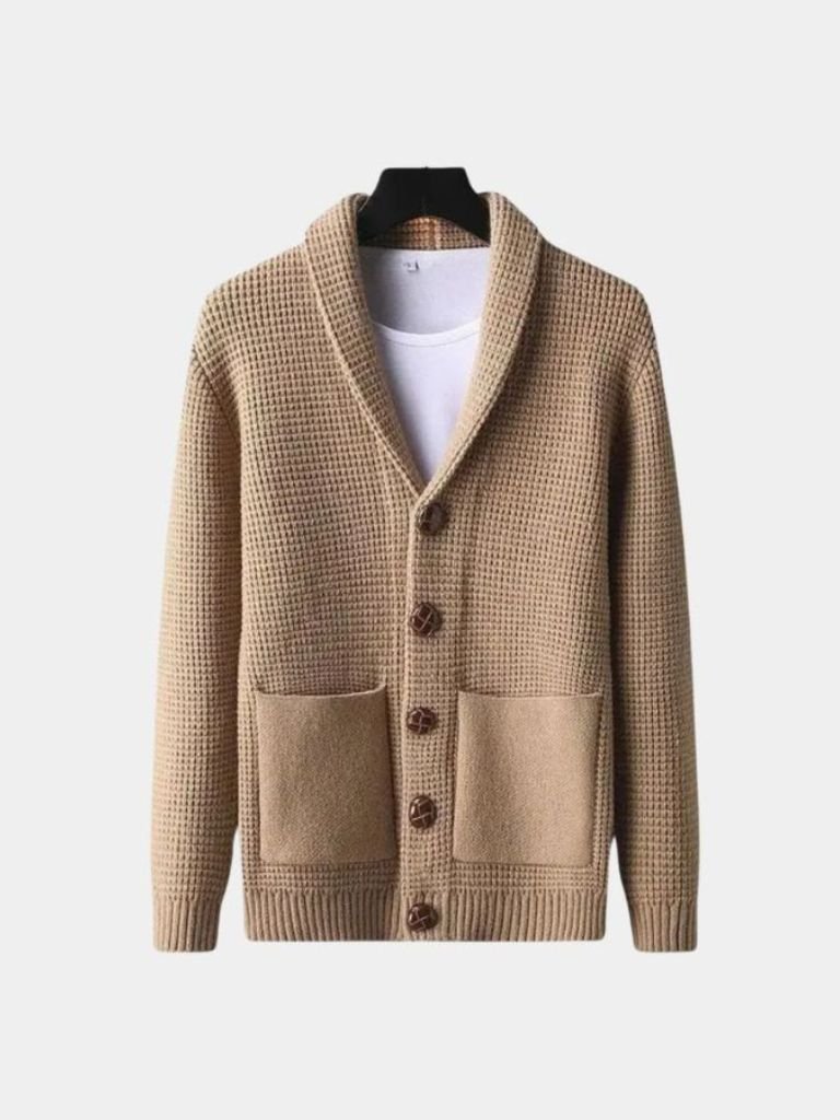 Sophisticated Winter Wool Cardigan - Casa  Laro CASA LARO