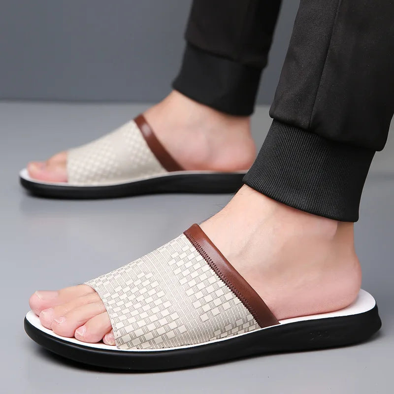 Sorrento Leather - Sandals CASA LARO MEN