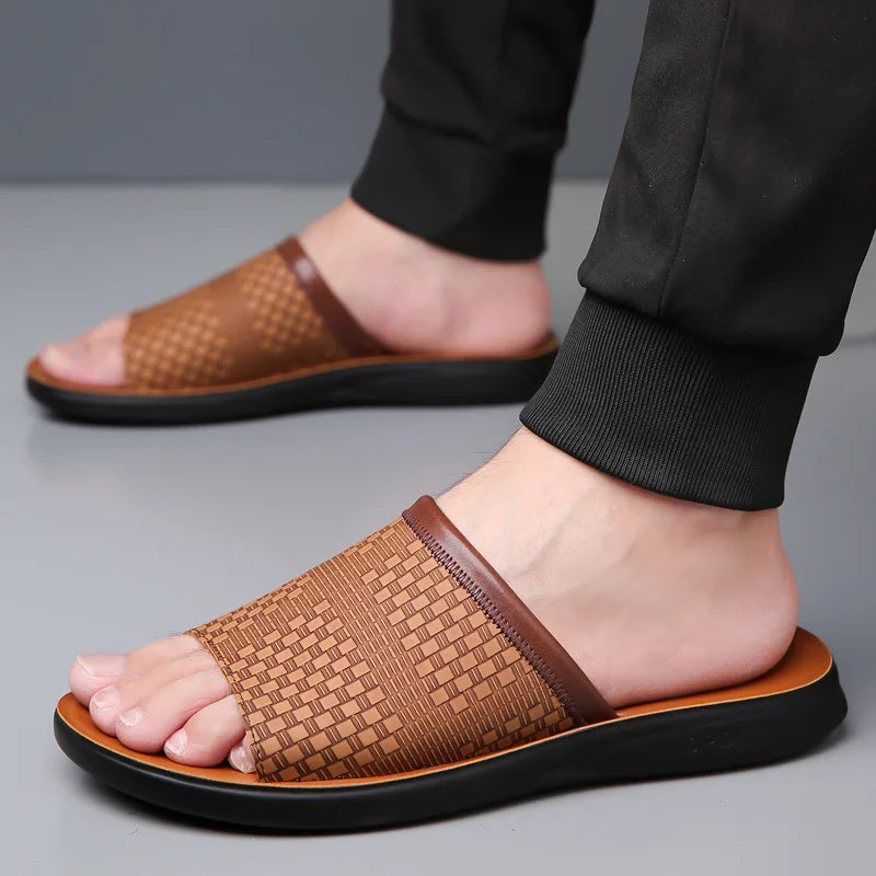 Sorrento Leather - Sandals CASA LARO MEN