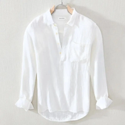 Sorrento Linen Popover - Top CASA LARO