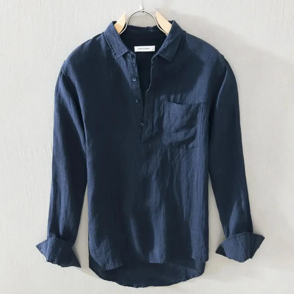 Sorrento Linen Popover - Top CASA LARO