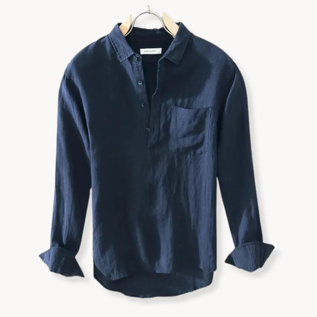 Sorrento Linen Popover - Top CASA LARO