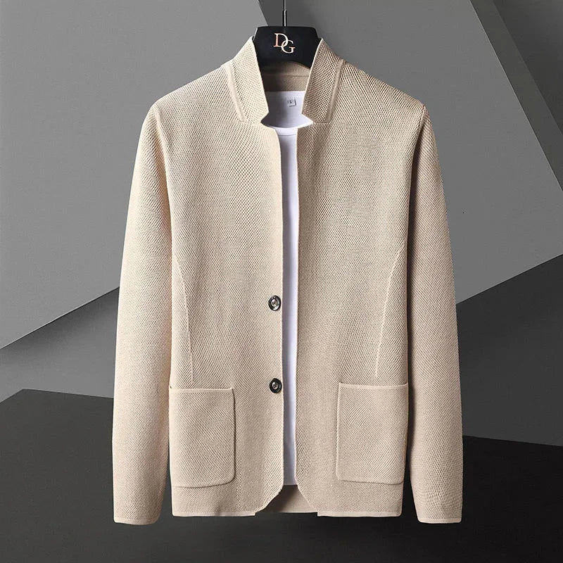 Sterling Gray Knit - Cardigan CASA LARO MEN