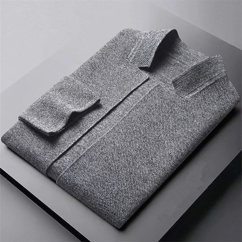 Sterling Gray Knit - Cardigan CASA LARO MEN