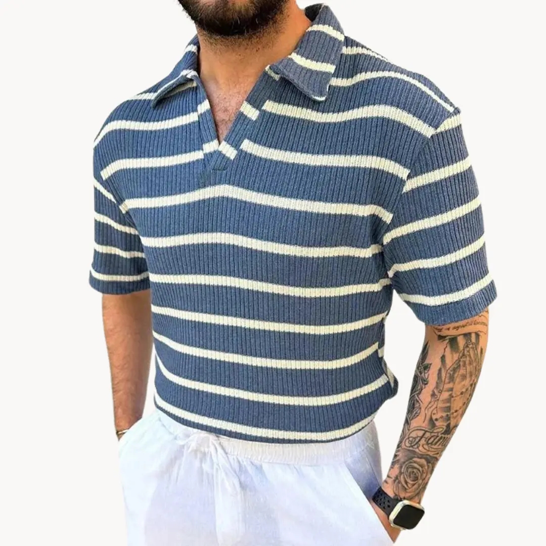 Stonebrook Striped - Polo Shirt CASA LARO